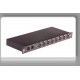 2-in 8-out RDM/DMX splitter, 19 inch, 1U