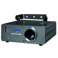 Star 200 laser, laser groen 200m W DMX