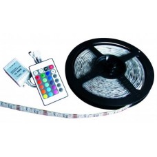 flexstrip set 5m RGB, powersupply & hf remote IP65