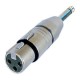 XLR-female to mono male plug 6,35mm - 1-4 plug