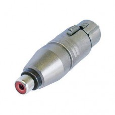 XLR-female to RCA phono cinch female