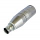 XLR-male to BNC socket
