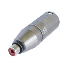 XLR-male to RCA phono cinch female