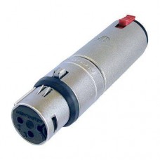 XLR-female to stereo female locking jack