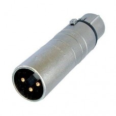 XLR-male to XLR-female pin 2 & 3 inversed