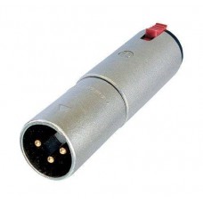 XLR-male to stereo female locking jack