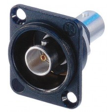 chassis BNC - BNC 75 ohm met vooruitstekende rand