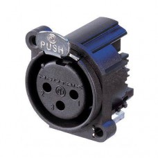 pcb - mount 3 p xlr chassis