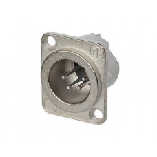XLR Chassis male solder Cups  4P