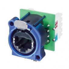 Plastic chass. housing IDC 110 punch down terminal
