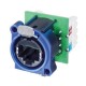 Plastic chass. housing IDC 110 punch down terminal