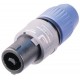female cable connector with latch lock,30 A contin