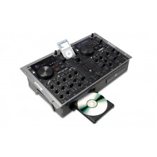 Portable Dual CD/MP3 en iPOD speler
