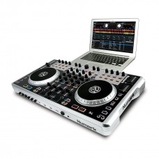 4 decks + 4 channel MIDI mixer