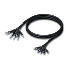 Multi 8 core mono jack - to RCA male 3m