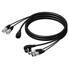 Schuko Power/XLRfem-to Euro PowerXLRmale 5m