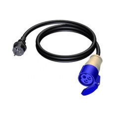 Adaptinglead CEE fem-Schuko mal1m 3G2.5H07RN-F