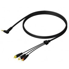 (20) Mini Jack 4 pole male-to 3x RCA male 3 m H