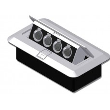 Floor connection box 4 XLR female