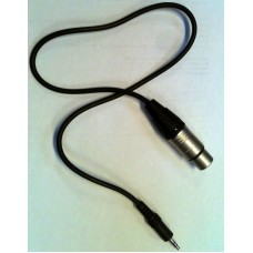 3.5mm jack naar female xlr