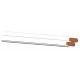 Luidspreker kabel wit 2 x 0,75 mm