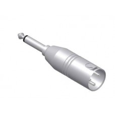 Adapter XLR male - Jack mono male