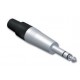 Jack 3-pole mal. kabel