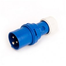Male Cable CEE 220V-3 16 A zwart