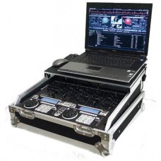 Case voor 19inch mixer en laptop plateau