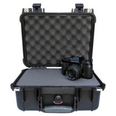 1400 Case W/Foam, Black