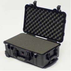 1510 Carry On Case W/Foam, Black