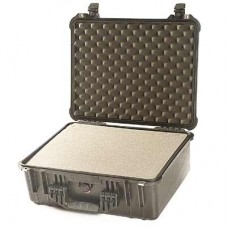 1550 Case W/Foam, Black