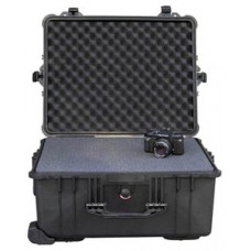 1610 Case W/Foam, Black