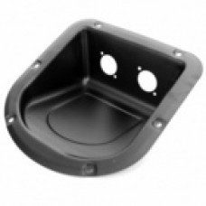 Punched for 2 x Neutrik D-Series Connectors