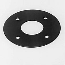 BACK PLATE FOR STEEL TOP HATS BLACK