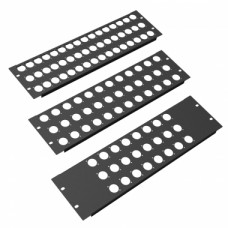 RACK PANEL 3U FOR 24 XLR CONNECTORS