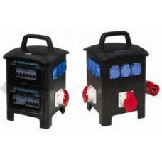 combi 32A ip44 1x32A in-1x32A,1x16A,6 schuko uit
