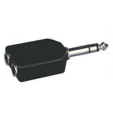 Van stereo jack naar 2*stereo jack