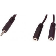 kabel stereo jack 3.5mm naar 2* contra