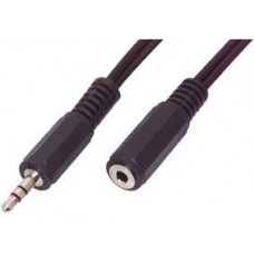 Kabel van stereo minijack naar stereo minijack fem