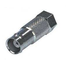 f plug/bnc kontra adapter
