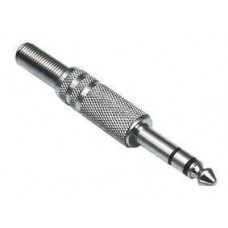 Stereo jack metaal per 2