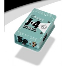 Active stereo -10dB unbalanced to +4dB balanced