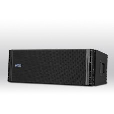 active three-way line array module