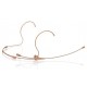 ultra lightweight  headset (Beige)