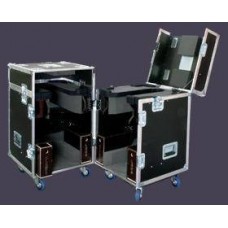 Flight case double Touring colorspot/colorwash1200