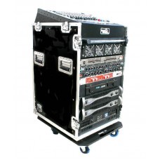 (S) 11U slant mixer rack/16u vertical rack system