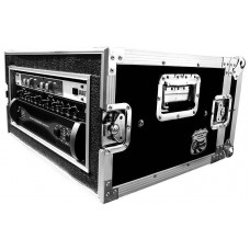 Amplifier Deluxe Case, 4U, 45cm diep shock mount