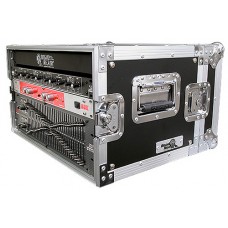 6U 19 inch Effect Deluxe Case, 20cm netto diep