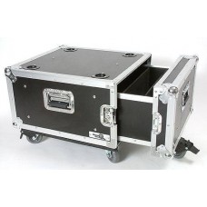 17inch high, 6U rolling base with drawer